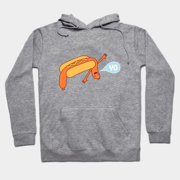 YO Hotdog Hoodie by simonox